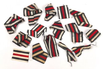 Konvolut Bandabschnitte zum Ehrenkreuz für...