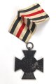 Ehrenkreuz für Witwen und Waisen, Hersteller R.V. 38 Pforzheim, Band beiliegend
