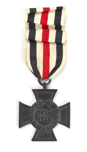 Ehrenkreuz für Witwen und Waisen, Hersteller WS, am Band