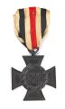 Ehrenkreuz für Witwen und Waisen, Hersteller R.V. 6 Pforzheim, Band beiliegend