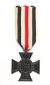 Ehrenkreuz für Witwen und Waisen, Hersteller W.Sch. & Co., Band beiliegend