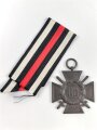 Ehrenkreuz für Frontkämpfer am Band, Hersteller O & B mit Verleihungsurkunde, ausgestellt Breslau 1934