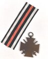 Ehrenkreuz für Frontkämpfer mit Band, Hersteller G4 mit Verleihungsurkunde, ausgestellt Ravensburg 1935