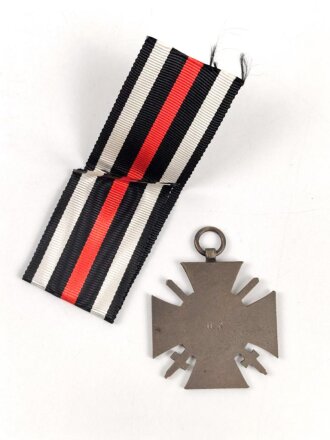 Ehrenkreuz für Frontkämpfer mit Band, Hersteller WK mit Verleihungsurkunde, ausgestellt Bledlingen 1934
