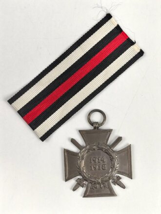 Ehrenkreuz für Frontkämpfer mit Band, Hersteller BGC im Dreieck,  mit Verleihungsurkunde, ausgestellt Waldshut 1934