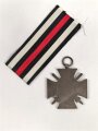 Ehrenkreuz für Frontkämpfer mit Band, Hersteller BGC im Dreieck,  mit Verleihungsurkunde, ausgestellt Waldshut 1934