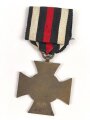 Ehrenkreuz für Kriegsteilnehmer am Band, Hersteller O.14 ,  mit Verleihungsurkunde, ausgestellt Birkenfeld 1934