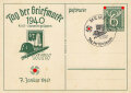 Winterhilfswerk 1940, Ganzsache " Tag der Briefmarke"