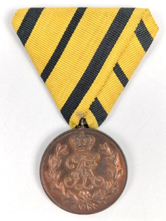 Sachsen Königreich, Friedrich August Medaille in...