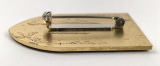 Österreich, Truppenkörperabzeichen "Jägerregiment 1", Maße 40 x 60mm, Rückseitig Klebereste