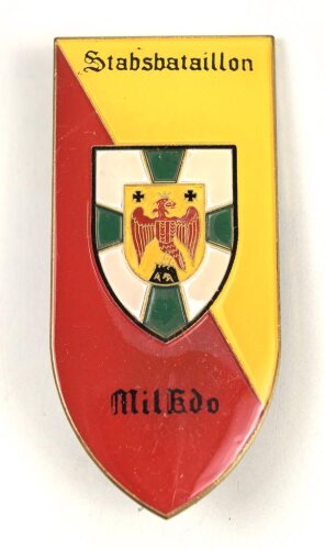 Österreich, Truppenkörperabzeichen "Stabsbataillon/Militärkommando Burgenland", Maße 30 x 65mm