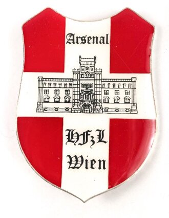 Österreich, Truppenkörperabzeichen "Heeresfeldzeuglager Wien", Maße 55 x 70mm