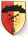 Österreich, Truppenkörperabzeichen "Brigadeartilleriebtl. 8", Maße 35 x 50mm