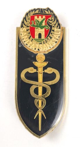 Österreich, Truppenkörperabzeichen "Sanitätsanstalt/M ilitärkommando Kärnten", Maße 33 x 85mm