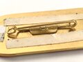 Österreich, Truppenkörperabzeichen "Panzerbataillon 10 Niederösterrich", Maße 30 x 60mm, Klebereste rückseitig