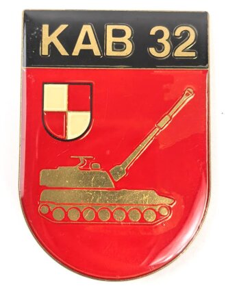 Österreich, Truppenkörperabzeichen "Korps Artillerie Bataillon 32", Maße 45 x 65mm
