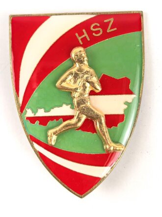 Österreich, Truppenkörperabzeichen "Heeres-Sport.Zentrum HSZ", Maße 50 x 65mm