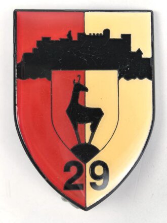 Österreich, Truppenkörperabzeichen "Jägerbataillon 29", Maße 35 x 50mm