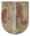 Österreich, Truppenkörperabzeichen "Fliegerabwehrbataillon 12", Maße 45 x 55mm
