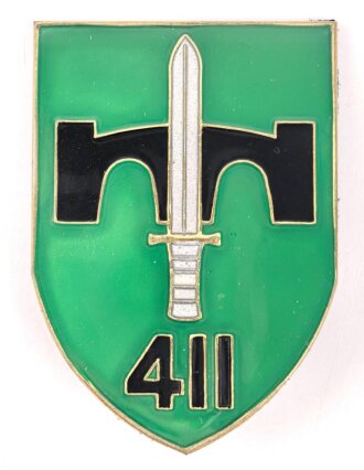 Österreich, Truppenkörperabzeichen "Sperrbataillon 411", Maße 45 x 60mm