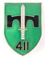 Österreich, Truppenkörperabzeichen "Sperrbataillon 411", Maße 45 x 60mm