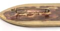 Österreich, Truppenkörperabzeichen "Jägerregiment 2", Maße 40 x 65mm, Rückseitig Klebereste