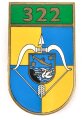 Österreich, Truppenkörperabzeichen "Jagdkampfbataillon 322", Maße 40 x 70mm
