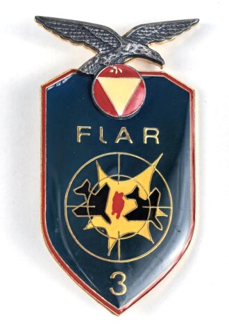 Österreich, Truppenkörperabzeichen "Fliegerabwehrbataillon 3", Maße 45 x 55mm