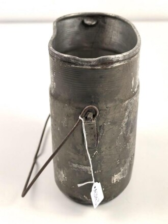 1. Weltkrieg, Kochgeschirr ohne Deckel " R. M. B. 15"  Originallack, Eisen