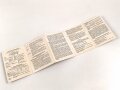 Junkers Flugmotor "Jumo 211 B/D und G/H - Baureihe 1" Auszug aus dem Motorenhandbuch, 6. Ausgabe datiert 1941, gelocht