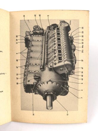 D.(Luft)T. 3211 F u. J, 1 u. 2 Motoren-Karte "Jumo 211 F u. J Baureihen 1 u. 2" Ausgabe Juli1942