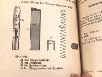 Polizei III.Reich "Waffentechnischer Leitfaden für die Ordnungspolizei" 436 Seiten, datiert 1940, gebraucht