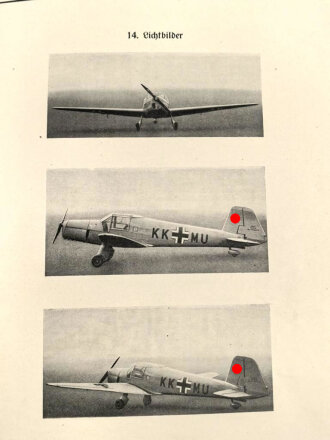 "Kennblatt für das Flugzeugmuster Bü 181 Baureihe B" datiert 1942, DIN A4, gelocht