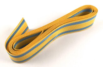 Sachsen Königreich, Bandabschnitt zur Friedrich-August Medaille . Breite 26 mm, sie erhalten 15cm von der Rolle abgeschnitten