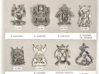 Belgien, Sammlung verschiedener Barettabzeichen