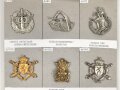 Belgien, Sammlung verschiedener Barettabzeichen