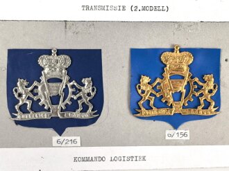 Belgien, Sammlung verschiedener Barettabzeichen