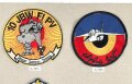 Belgien, Sammlung Ärmelabzeichen Luftwaffe, auf Karton getackert
