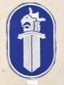 Finnland, Sammlung Kragenabzeichen und Ärmelabzeichen der Polizei, auf Karton getackert