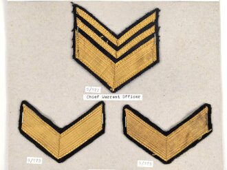 Finnland, Sammlung Rangabzeichen der Marine, auf Karton...