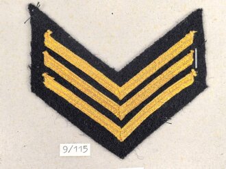 Finnland, Sammlung Rangabzeichen der Marine, auf Karton getackert