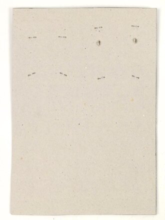 Finnland, Sammlung Rangabzeichen, auf Karton getackert