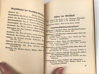 Organisation der Deutschen Arbeitsfront und der NS Gemeinschaft KDF. 159 Seiten, DIN A6
