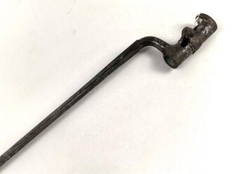 Österreich, Vierkant-Tüllenbajonett, Modell 1854, auch im Sezessionskrieg an die Nordstaaten verkauft, Länge 560, 5, ungereinigt, verschiedene Markierungen