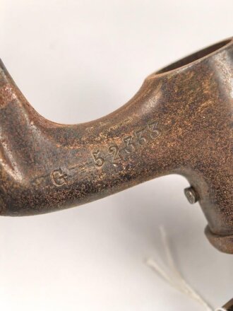 Frankreich, Tüllenbajonett Modell 1866/74 modifiziert für Carabine de gendarmerie a cheval, Sperring fehlt,  Länge 57,5 cm, Tüllenlänge 6 cm , ungereinigt