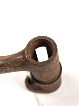 Frankreich, Tüllenbajonett Modell 1866/74 modifiziert für Carabine de gendarmerie a cheval, Sperring fehlt,  Länge 57,5 cm, Tüllenlänge 6 cm , ungereinigt