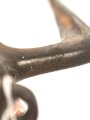 Frankreich, Tüllenbajonett Modell 1866/74 modifiziert für Carabine de gendarmerie a cheval, Sperring fehlt,  Länge 57,5 cm, Tüllenlänge 6 cm , ungereinigt