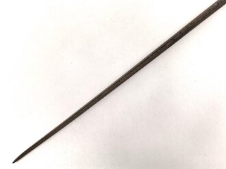 Preussen, Tüllenbajonett ,  Modell 1841,  Dreikantklinge ,Länge 55,2 cm, Tüllendurchmesser 21 mm, Tüllenlänge 54 mm, Sperring fehlt, ungereinigt