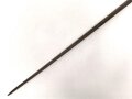 Preussen, Tüllenbajonett ,  Modell 1841,  Dreikantklinge ,Länge 55,2 cm, Tüllendurchmesser 21 mm, Tüllenlänge 54 mm, Sperring fehlt, ungereinigt