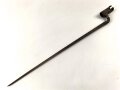 Preussen, Tüllenbajonett ,  Modell 1841,  Dreikantklinge ,Länge 55,2 cm, Tüllendurchmesser 21 mm, Tüllenlänge 54 mm, Sperring fehlt, ungereinigt